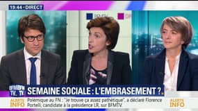 Irène Inchauspé face à Jean-Daniel Levy: semaine agitée sur le front social