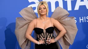 Bebe Rexha au gala de l'amfAR, en marge du Festival de Cannes, le 25 mai 2023