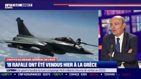 Eric Trappier (Dassault Aviation) : 18 Rafale ont été vendus hier à la Grèce - 26/01