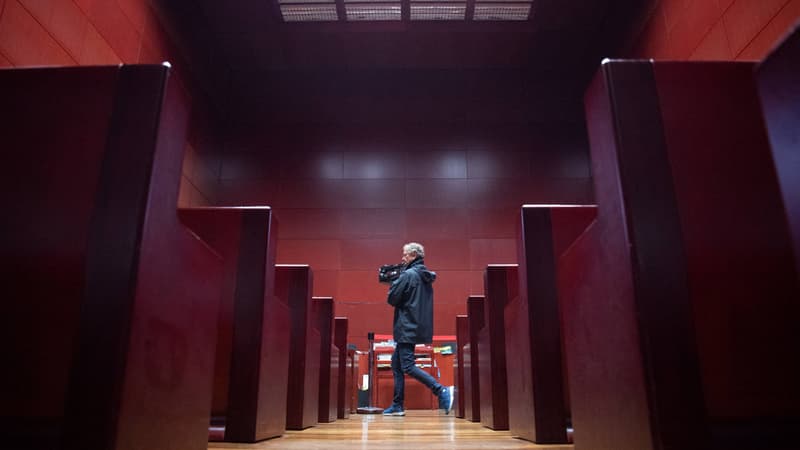 Une salle d'audience au palais de justice de Nantes. (Image d'illustration)