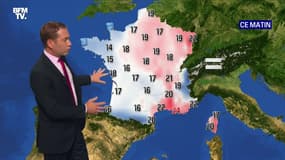 La météo pour ce vendredi 18 juin 2021