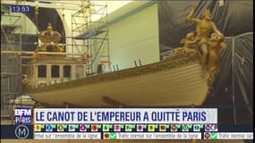 Le Canot de l'Empereur a quitté Paris pour Brest