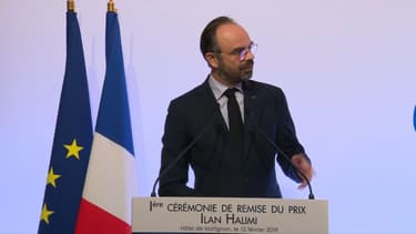 Édouard Philippe a décerné mardi soir, pour la première fois au niveau national, un prix Ilan Halimi contre l'antisémitisme.