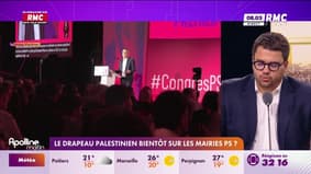 Le drapeau palestinien sur les mairies PS ? Des maires socialistes témoignent au micro de RMC