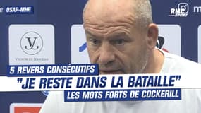 Montpellier Rugby: "Je reste dans la bataille", les mots forts de coach Cockerill avant l'Usap