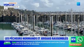 Manche: les pêcheurs normands et jersiais rassemblés