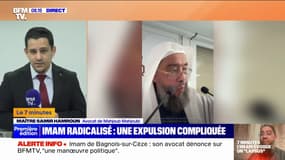 "Monsieur Mahjoubi n'a pas une maîtrise parfaite de la langue française" affirme son avocat maître Samir Hamroun après les propos de l'imam sur le drapeau tricolore