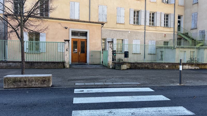Le lycée privé et catholique Sacré-Cœur de Digne-les-Bains (Alpes-de-Haute-Provence), en février 2025.
