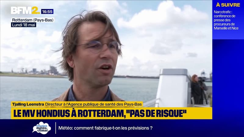 Hantavirus: "Aucun risque de propagation supplémentaire" après l'arrivée du MV Hondius aux Pays-Bas