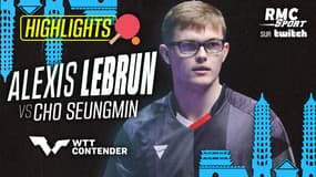 Contender WTT Taiyuan : fin de match épique entre Lebrun et Cho !