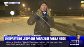 Une partie de l'Espagne paralysée par la neige - 09/01