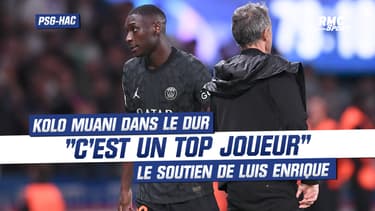 PSG-Lorient: "C'est un top joueur" Luis Enrique réconforte Kolo Muani