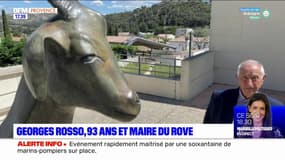 Georges Rosso, 93 ans et maire du Rove