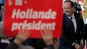 François Hollande, désormais candidat officiel du Parti socialiste à l'élection présidentielle de 2012, a déclaré samedi être "dans le combat" pour la victoire de son camp en mai prochain, ajoutant qu'il mesurait "la dimension" de la tâche qui l'attend. /
