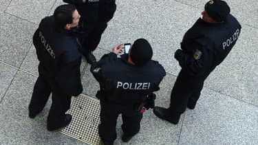 Des policiers allemands. (Photo d'illustration)