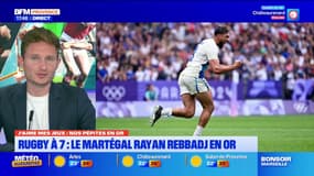 J'm mes jeux: Rayan Rebbadj, natif de Martigues, médaillé d'or au rugby à 7 