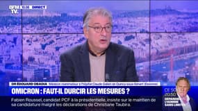 "On est inquiets": ce médecin réanimateur de l'Essonne explique que les hôpitaux sont "déjà en tension maximale" à quelques jours de Noël