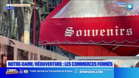 Paris: les commerces du quartier fermés pour la réouverture de Notre-Dame