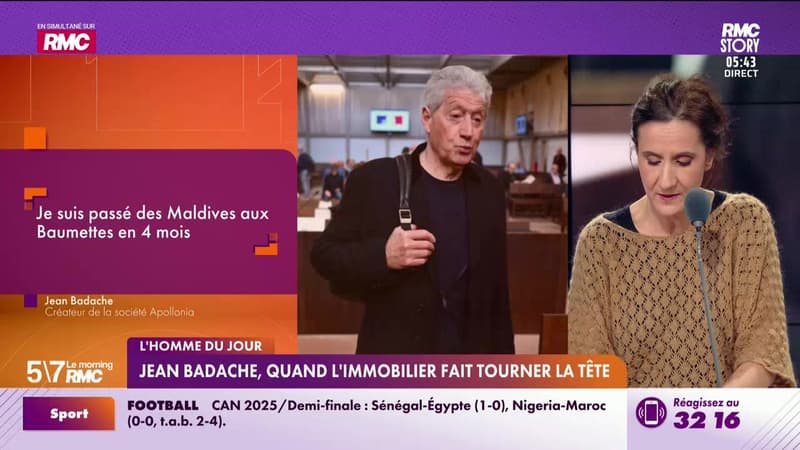 Le Portrait de Virginie Phulpin : Jean Badache, quand l'immobilier fait tourner la tête - 15/01