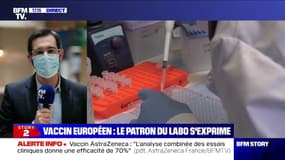 Vaccin d'AstraZeneca: "Nous avons déjà des dizaines de millions de doses disponibles" assure son président Olivier Nataf