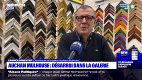 "Il y a un climat très spécial": à Mulhouse, les salariés de la galerie marchande craignent la fermeture du Auchan