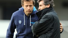 Fabien Galthié et Mohed Altrad