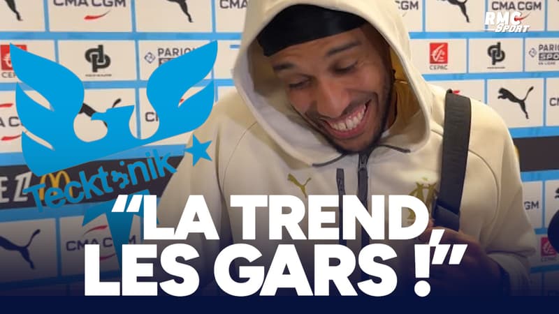 OM 3-2 OL : "Pour mon fils !" Aubameyang chambré sur sa célébration façon tecktonik