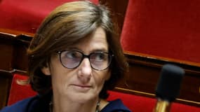 La ministre de la Santé Agnès Firmin Le Bodo à l'Assemblée nationale, le 20 décembre 2023