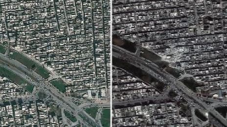 Alep dévastée en images