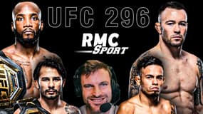 Comment regarder l'UFC 296 en streaming et en direct ?