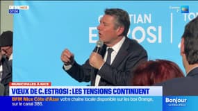 Municipales à Nice : Vœux de Christian Estrosi : les tensions continuent 