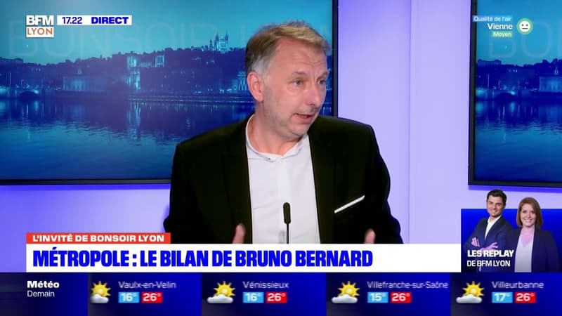 Bruno Bernard (EELV): "Gérard Collomb a perdu le sens des choses (...) ses propos ne sont pas à la hauteur des enjeux du territoire"
