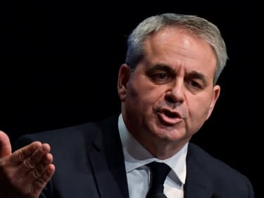 Xavier Bertrand, candidat à l'investiture des Républicains pour la présidentielle, le 20 novembre 2021 à Paris