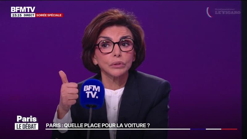 "Si vous voulez, ce soir en partant, je vous emmène avec moi": Rachida Dati reproche à Emmanuel Grégoire d'avoir bétonné Paris et lui propose de lui montrer des exemples