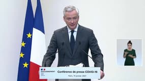 Bruno Le Maire, ministre de l'Economie et des Finances