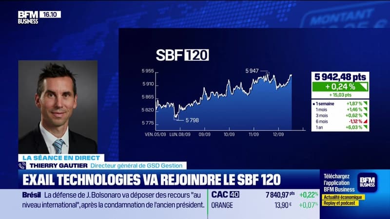 Exail Technologies intègrera le SBF120, quel potentiel ? - 12/09