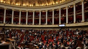 Une séance de questions au gouvernement à l'Assemblée nationale, à Paris, le 11 février 2025