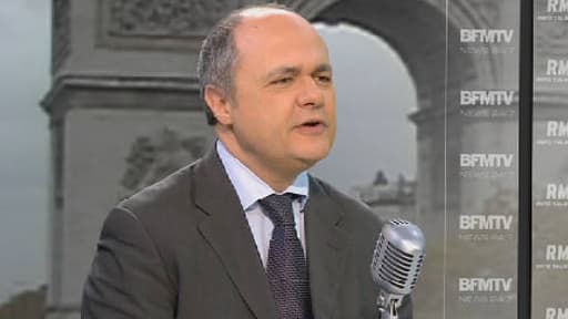 Bruno Le Roux sur le plateau de BFM le 14 novembre 2013
