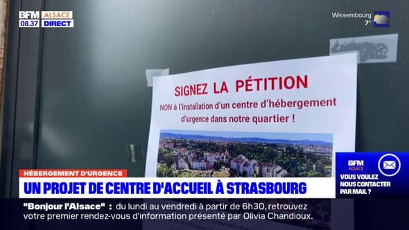 Strasbourg: un projet de centre d'accueil d'hébergement d'urgence dans le quartier de la Montagne Verte