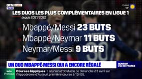 PSG-Lens: Mbappé et Messi, un duo qui a encore régalé