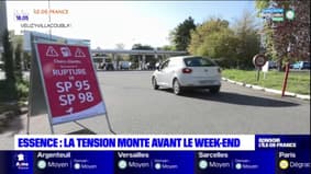 Pénurie de carburant en Île-de-France: les automobilistes perdent patience