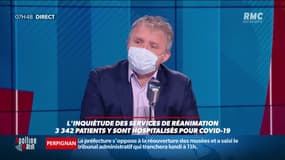 Covid-19: pour Eric Maury, professeur de réanimation, "il y a un découragement du personnel soignant. Ça met en lumière des problèmes structurels latents à l’hôpital"