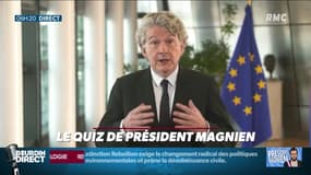 Quel est l'intitulé complet du poste de Thierry Breton ? ... Relevez le quiz du Président Magnien ! - 02/12