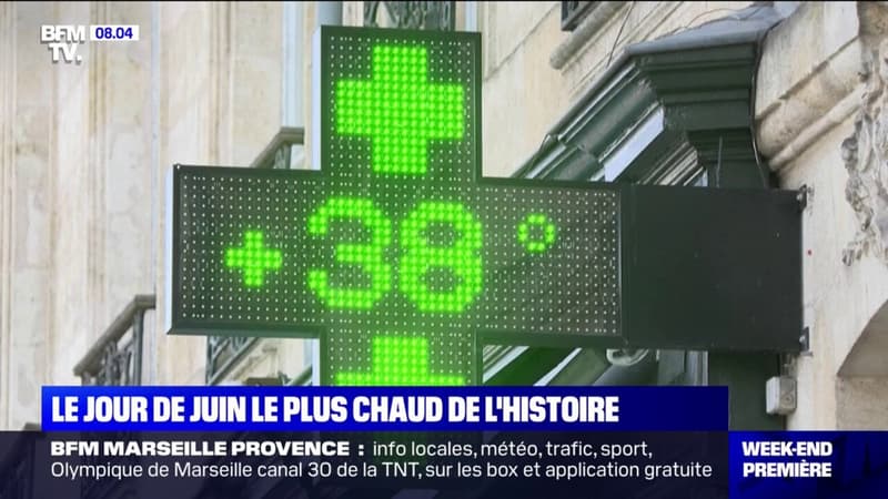 Ce samedi est le jour de juin le plus chaud de l'histoire en France