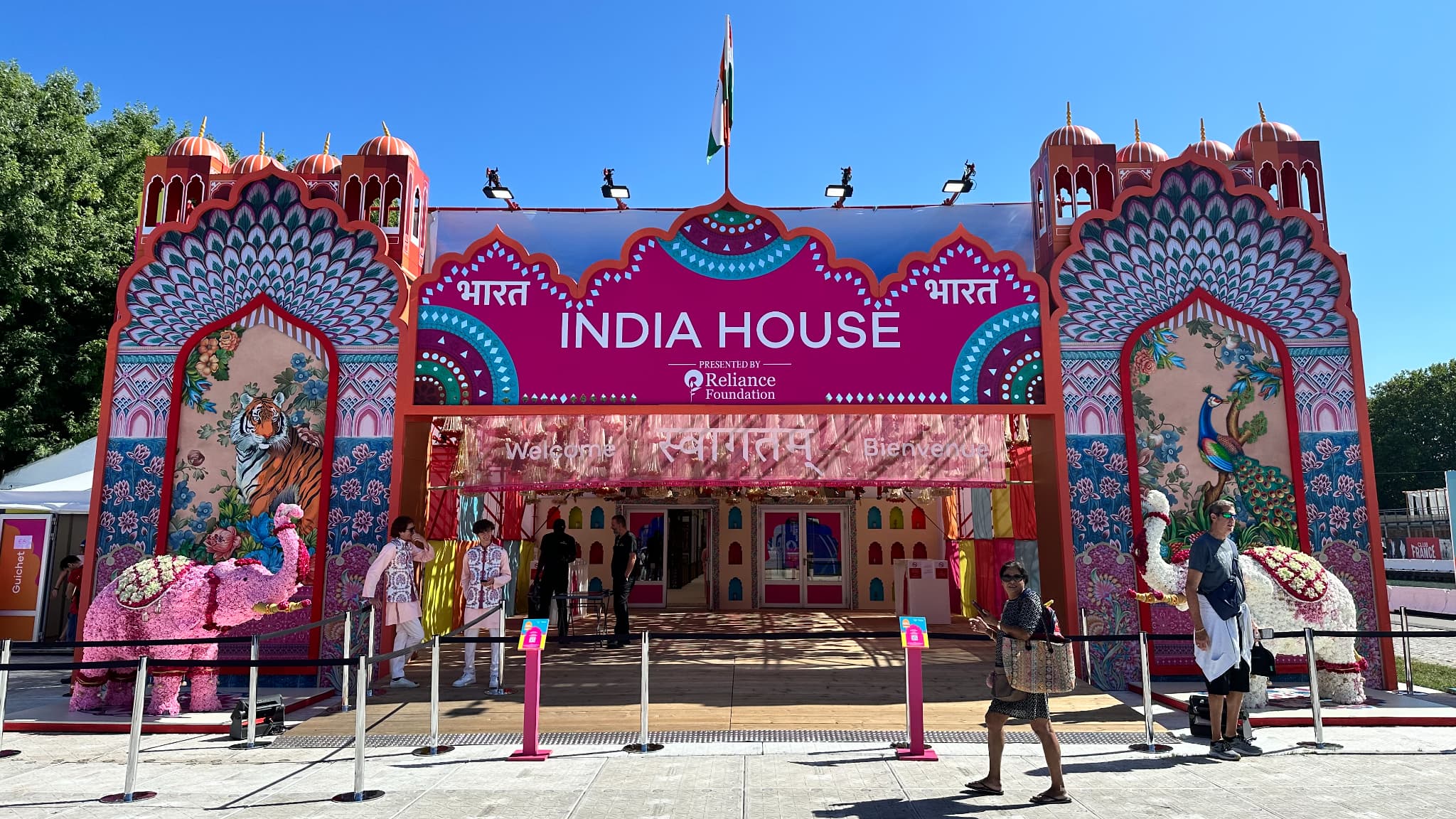 L'India House à Paris, le 6 août 2024