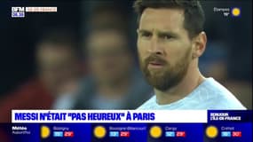 Lionel Messi n'était "pas heureux" au PSG