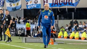 Dorival Junior lors du match Argentine-Brésil (4-1, qualifications Coupe du monde 2026), le 25 mars 2025