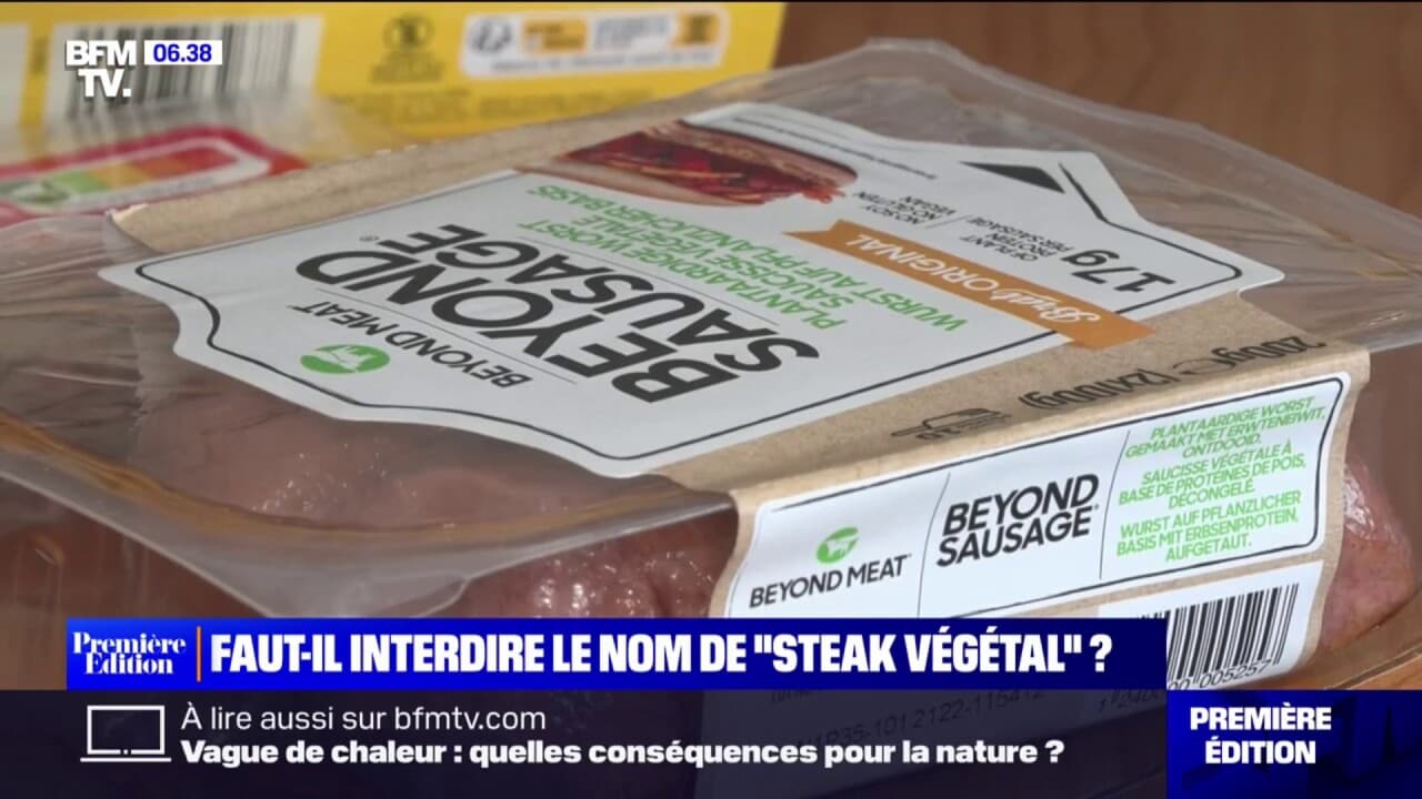 Alimentation : l'appellation steak végétal bientôt interdite en France