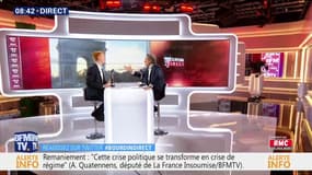 Adrien Quatennens, de la France Insoumise: "A Lille, la France Insoumise aura une liste et j'y jouerai un rôle. Je ne fais pas de langue de bois ce matin."