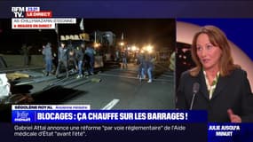 Mobilisation des agriculteurs: Ségolène Royal se réjouit d'un "changement de doctrine" dans le maintien de l'ordre